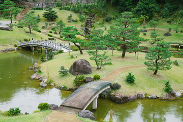 Fototapeta premium Kanazawa gardens, Japan