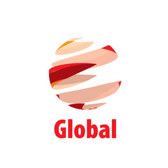 vector logo globe