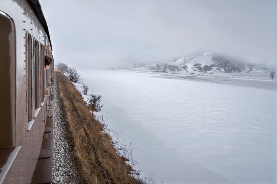 treno storico centoporte "transiberiana" d'italia