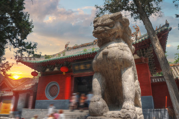 Shaolin is a Buddhist monastery in central China.