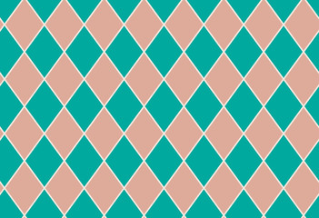 Seamless pattern geometric quadrangle, vector