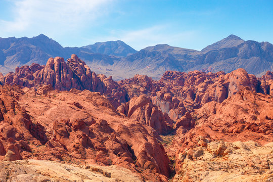 Fire Canyon in the   Valley of Fire State Park, Nevada, United States
