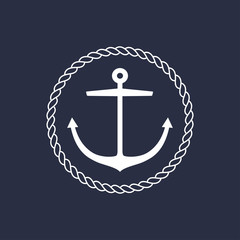 Anchor emblem design