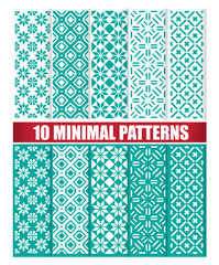 vintage patterned