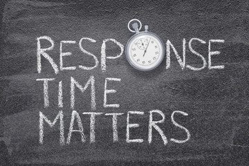 response time matters watch