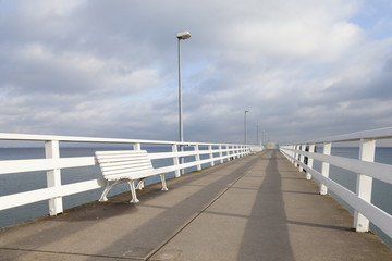 Seebrücke, Timmendorfer Strand,  Ostseeküste,  Lübecker Bucht, Schleswig-Holstein, Deutschland,...