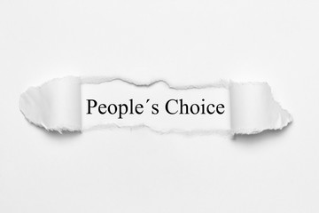 People´s Choice