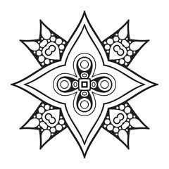 Vector arabesque ornament