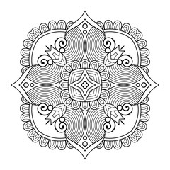 Vector arabesque ornament