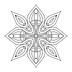 Vector arabesque ornament