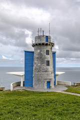 lighthouse at Matxitxako, Cape Bermeo, Vizcaya,  Spain