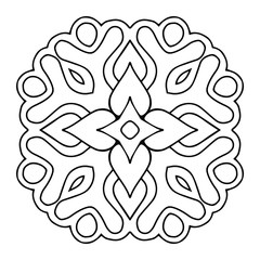 Vector arabesque ornament