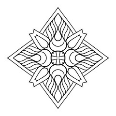 Vector arabesque ornament