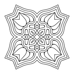 Vector arabesque ornament