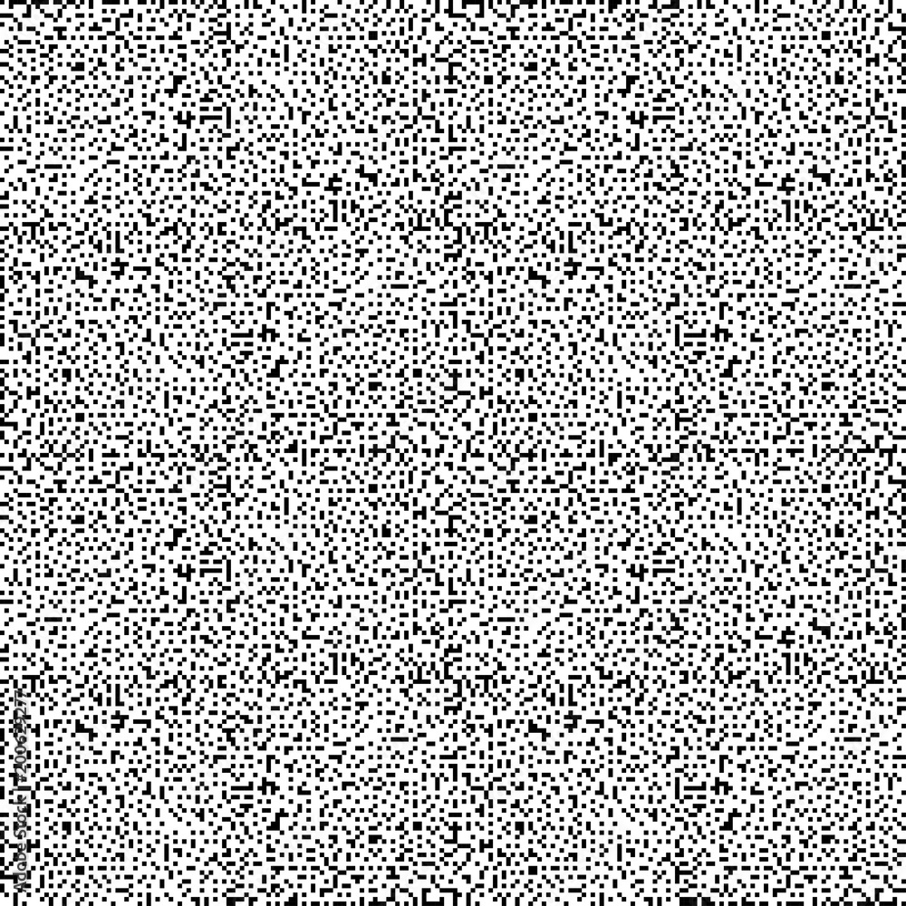 Aufkleber glitch background. black and white pixel. screen signal error. vector.
