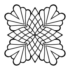 Vector arabesque ornament