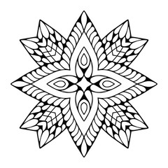 Vector arabesque ornament