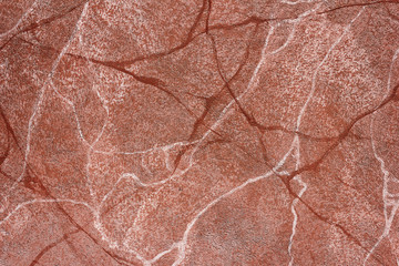 abstract surface facing stone with streaks and stains close up