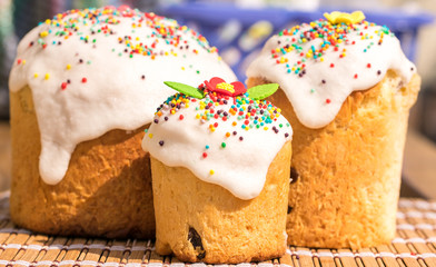 Festive Easter Glazed Cakes
