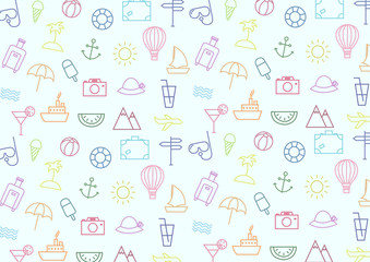 Obraz premium summer background