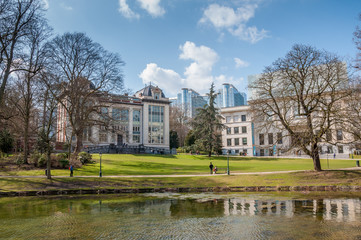 parc Léopold à Bruxelles