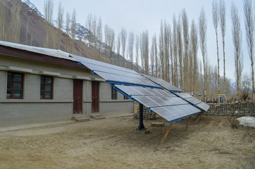 Solar power in school