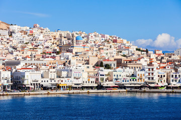 Naklejka na ściany i meble Syros island in Greece