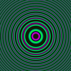 3D surreal illustration. Sacred geometry. Mysterious psychedelic relaxation pattern. Fractal abstract texture. Digital artwork graphic astrology magic