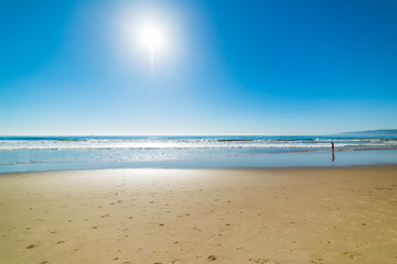 Obraz premium Sun shining over Venice beach