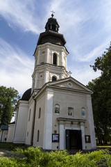 Fototapeta na wymiar Zamosc - Renaissance city in Central Europe. Church of St. Nicholas.