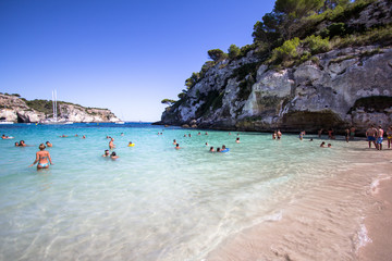 Macarelleta beach, Menorca, Spain