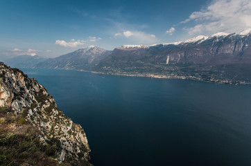 Panorama Lago di Garda dalle Terrazze del brivido Tremosine