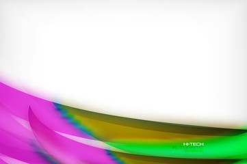 Glossy wave vector background