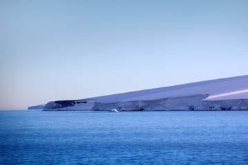 Arctic Islands Glaciers, snowfields and rock outcrops