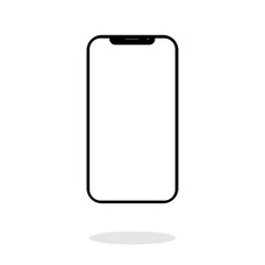Phone icon vector, simple illustration for web or mobile app