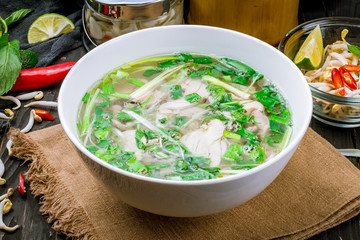 Vietnamese soup Pho GA