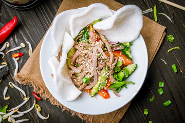 Vietnamese beef salad