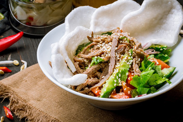 Vietnamese beef salad
