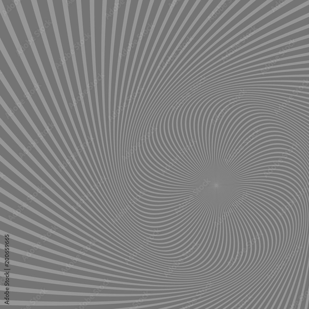 Poster dynamic abstract swirling ray background - vector design