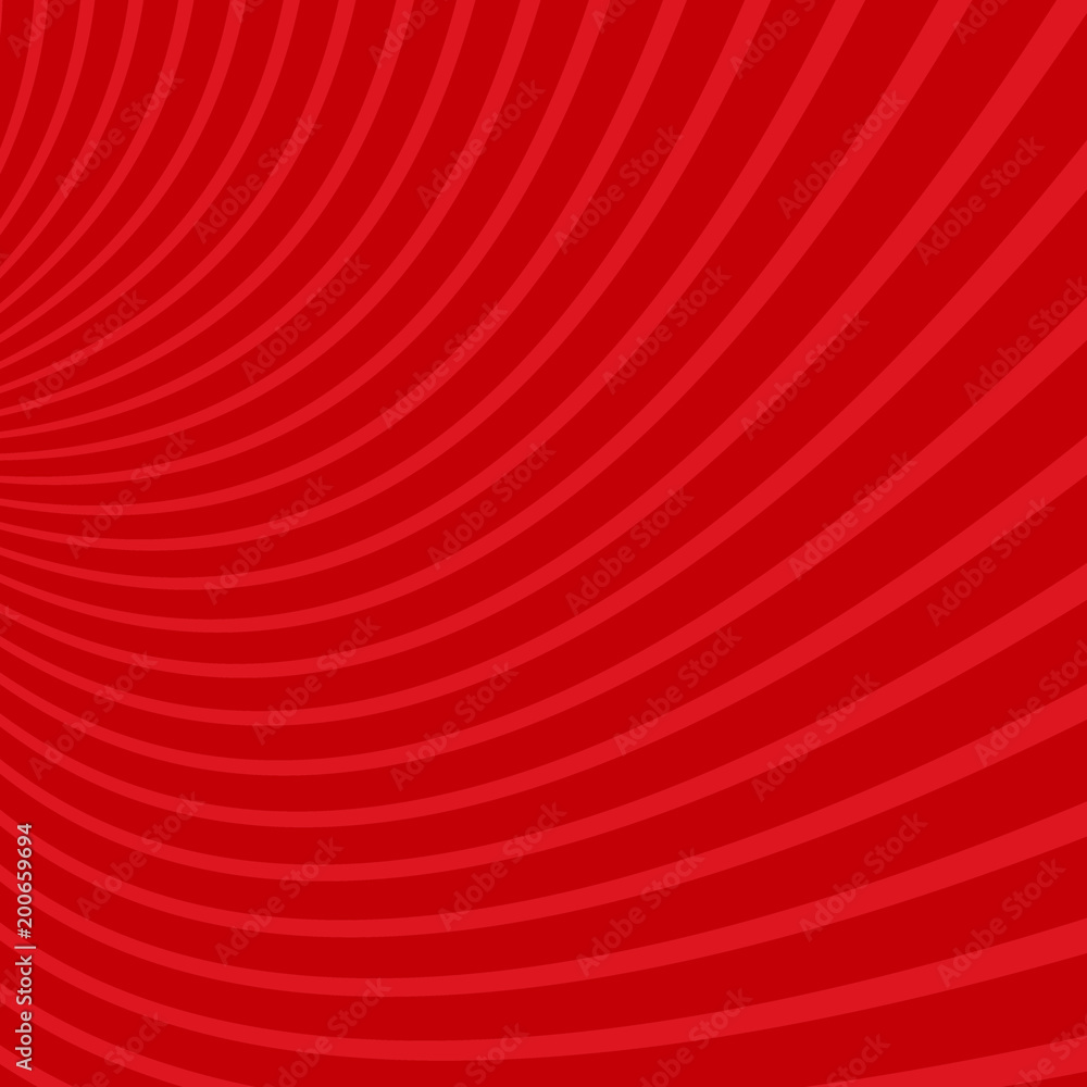 Poster geometric spiral background - vector graphic design from swirling rays