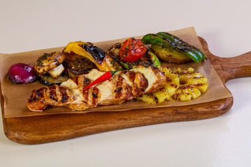 Grilled chicken breast