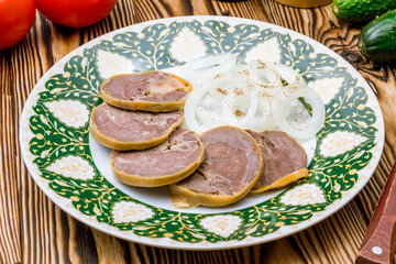 Sausage-Kazy made from horse meat