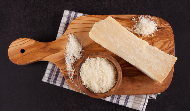 Luxurious parmesan cheese
