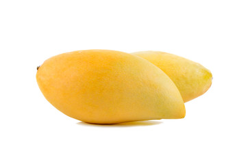 mango on white background