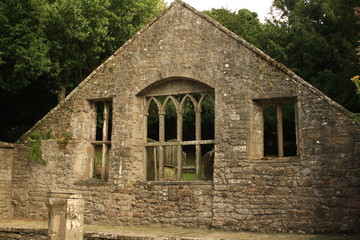 Abandoned medieval church, Pateley Bridge, Nidderdale, Yorkshire