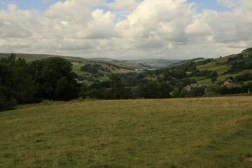 Obraz premium Nidderdale, Pateley Bridge, Yorkshire