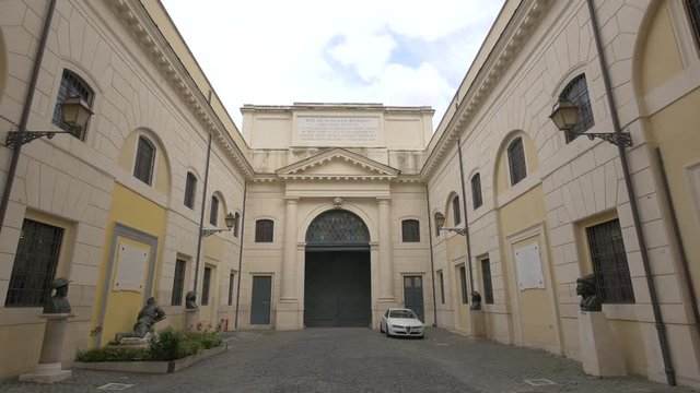 The Porta Pia enclosure in Rome