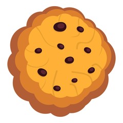 Shortbread icon. Flat illustration of shortbread vector icon for web