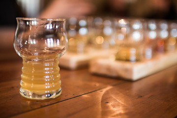 Flights of beer