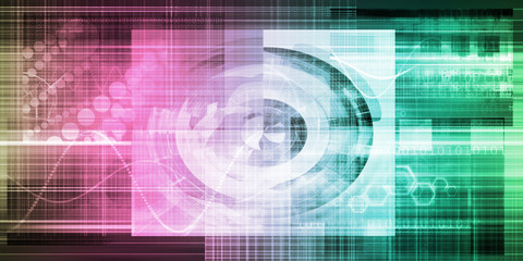 Obraz premium Genetic Research and Development